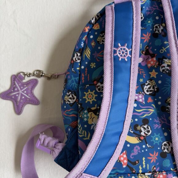 Disney Cruise Line Minnie Mouse Nylon Mini Backpack Purse Girls Vacation main image 4
